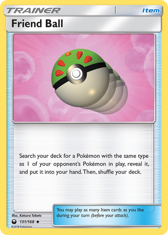 Friend Ball (131/168) [Sun & Moon: Celestial Storm] Pokémon