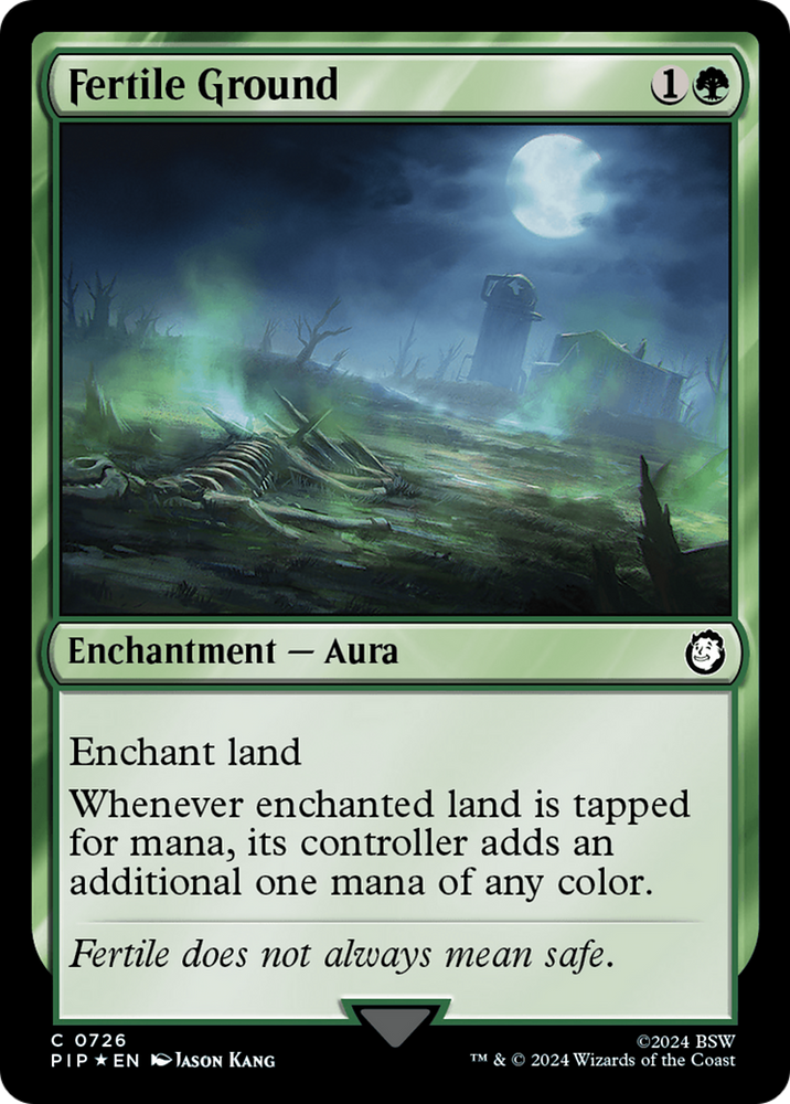Fertile Ground (Surge Foil) [Fallout] Magic: The Gathering