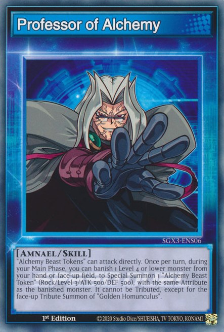 Professor of Alchemy [SGX3-ENS06] Common Yu-Gi-Oh!