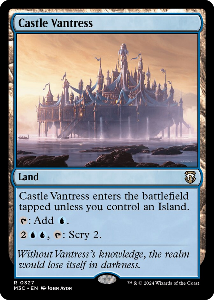 Castle Vantress [Modern Horizons 3 Commander] Magic: The Gathering