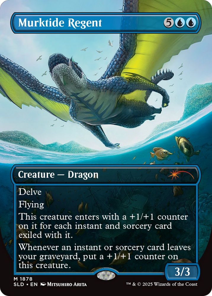 Murktide Regent [Secret Lair Drop Series] Magic: The Gathering