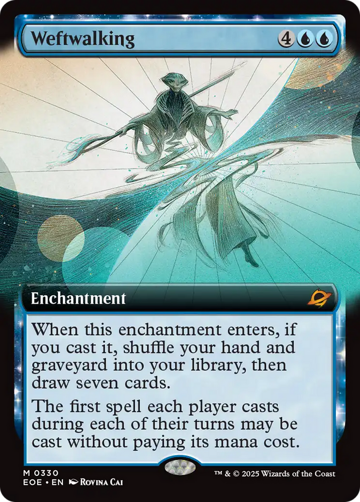 Weftwalking (Extended Art) [Edge of Eternities] Magic: The Gathering