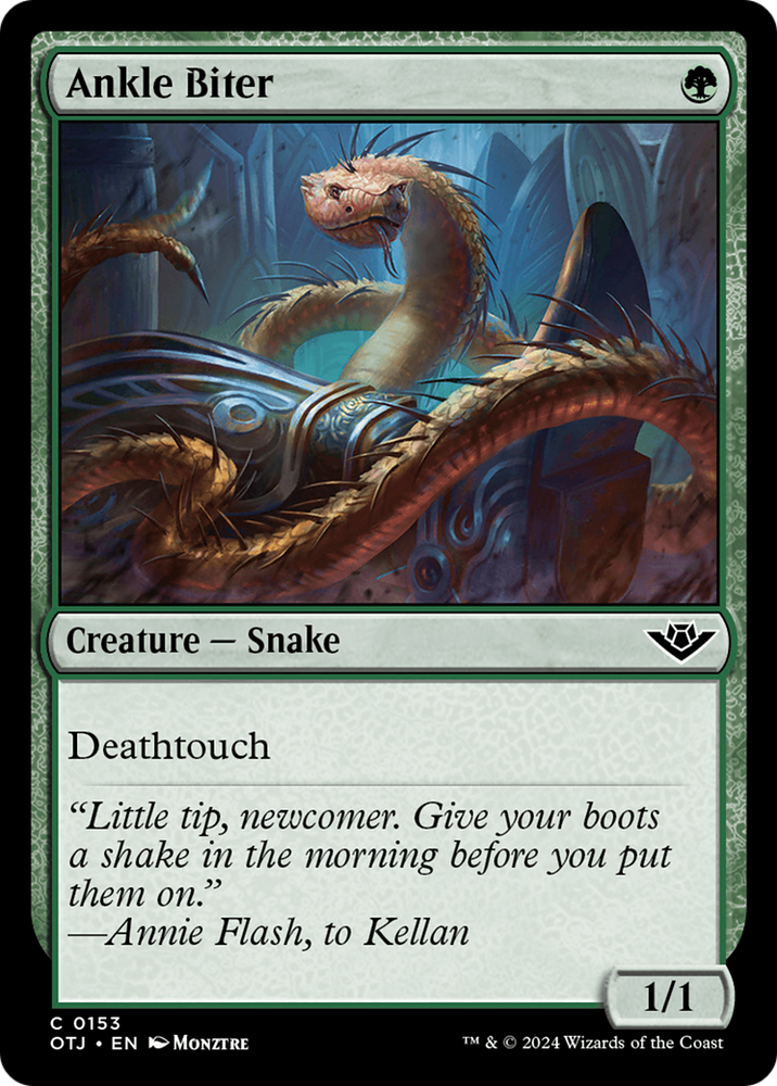 Ankle Biter [Outlaws of Thunder Junction] Magic: The Gathering