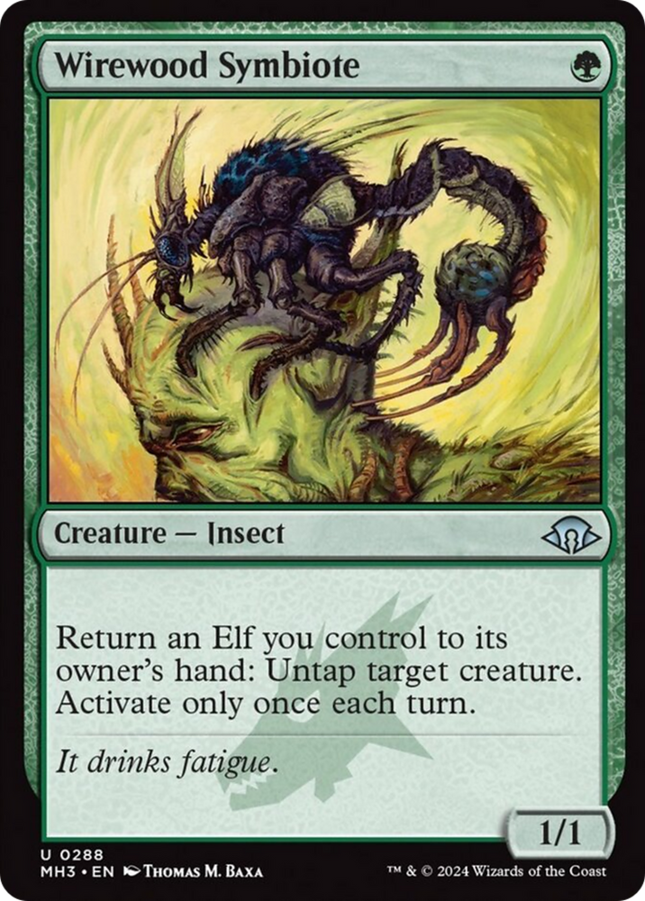 Wirewood Symbiote [Modern Horizons 3] Magic: The Gathering