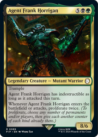 Agent Frank Horrigan [Fallout] Magic: The Gathering
