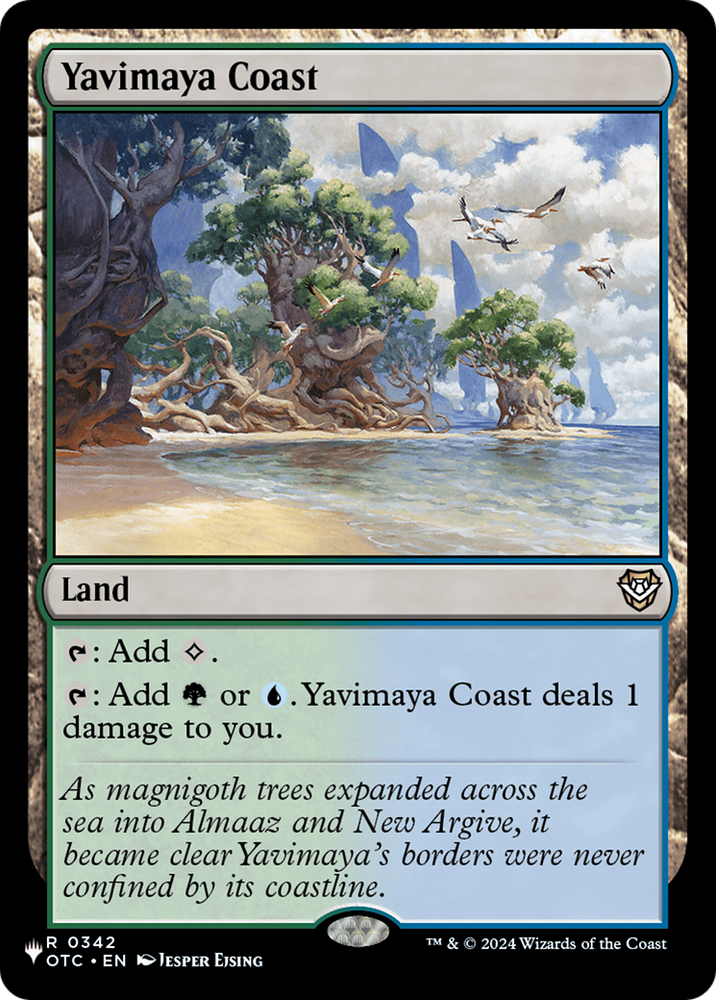 Yavimaya Coast (OTC) [The List] Magic: The Gathering