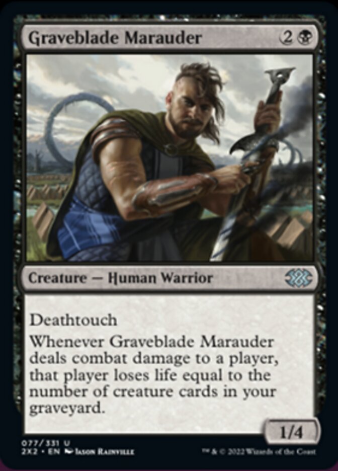 Graveblade Marauder [Double Masters 2022] Magic: The Gathering