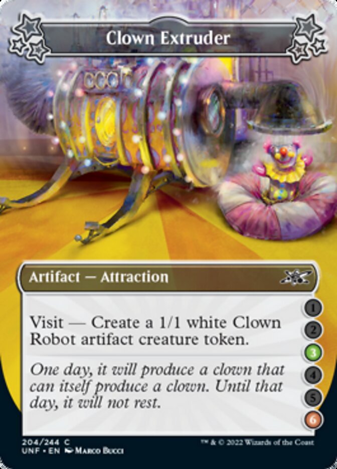Clown Extruder (3-6) [Unfinity] Magic: The Gathering