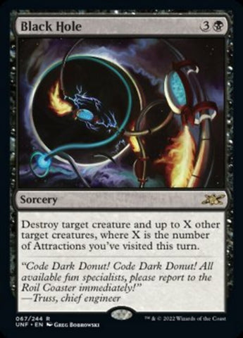 Black Hole [Unfinity] Magic: The Gathering