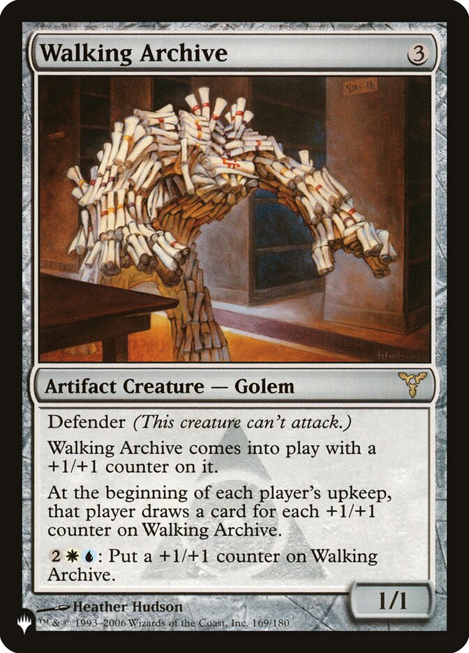 Walking Archive [The List] Magic: The Gathering