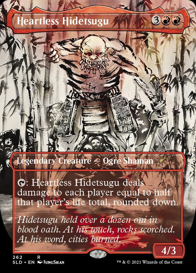Heartless Hidetsugu [Secret Lair Drop Series] Magic: The Gathering