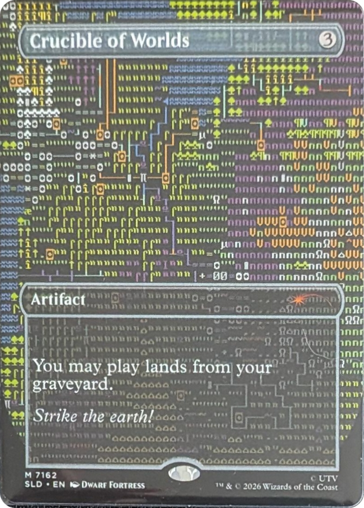 Crucible of Worlds (7162) [Secret Lair Drop Series] Magic: The Gathering