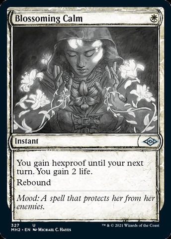 Blossoming Calm (Sketch) [Modern Horizons 2] Magic: The Gathering
