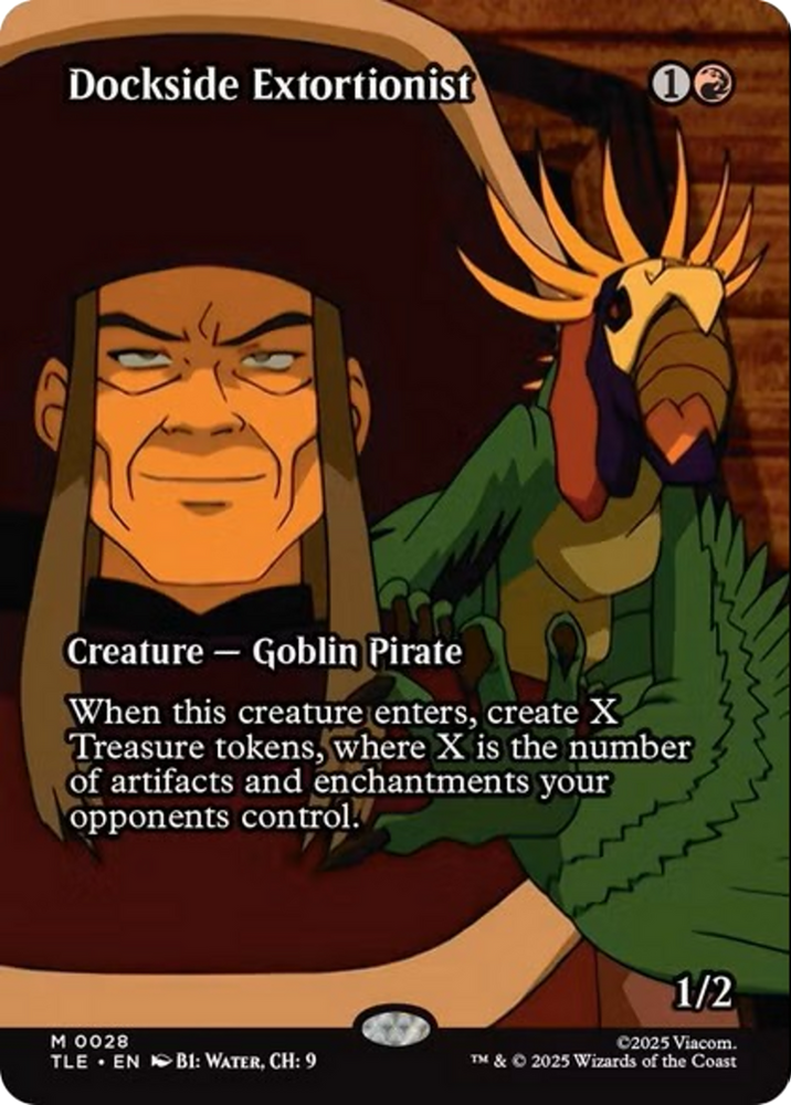 Dockside Extortionist (Borderless) [Avatar: The Last Airbender: Eternal-Legal] Magic: The Gathering
