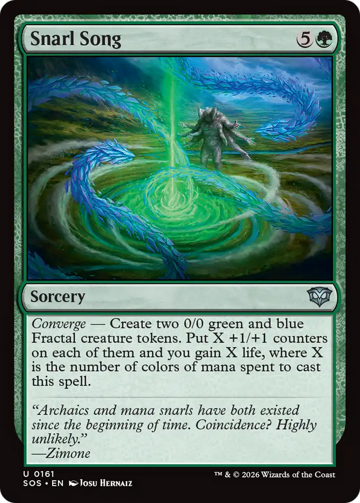 Snarl Song [Secrets of Strixhaven] Magic: The Gathering