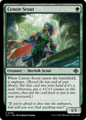Cenote Scout [The Lost Caverns of Ixalan] Magic: The Gathering