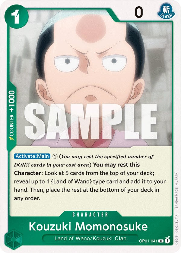 Kouzuki Momonosuke [Romance Dawn] Bandai