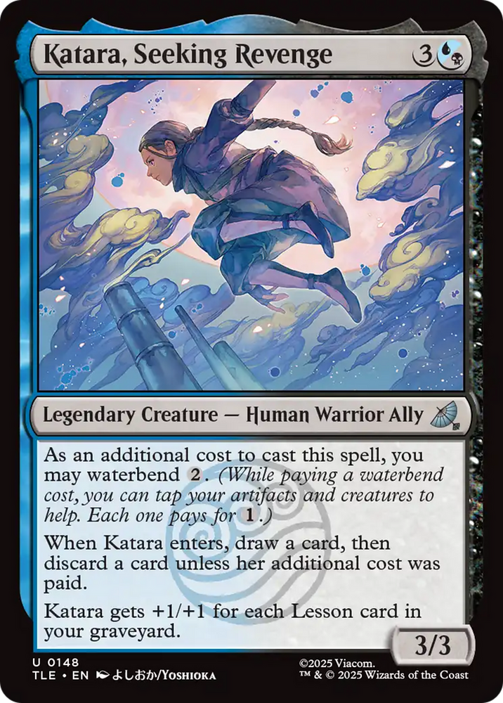 Katara, Seeking Revenge [Avatar: The Last Airbender: Eternal-Legal] Magic: The Gathering