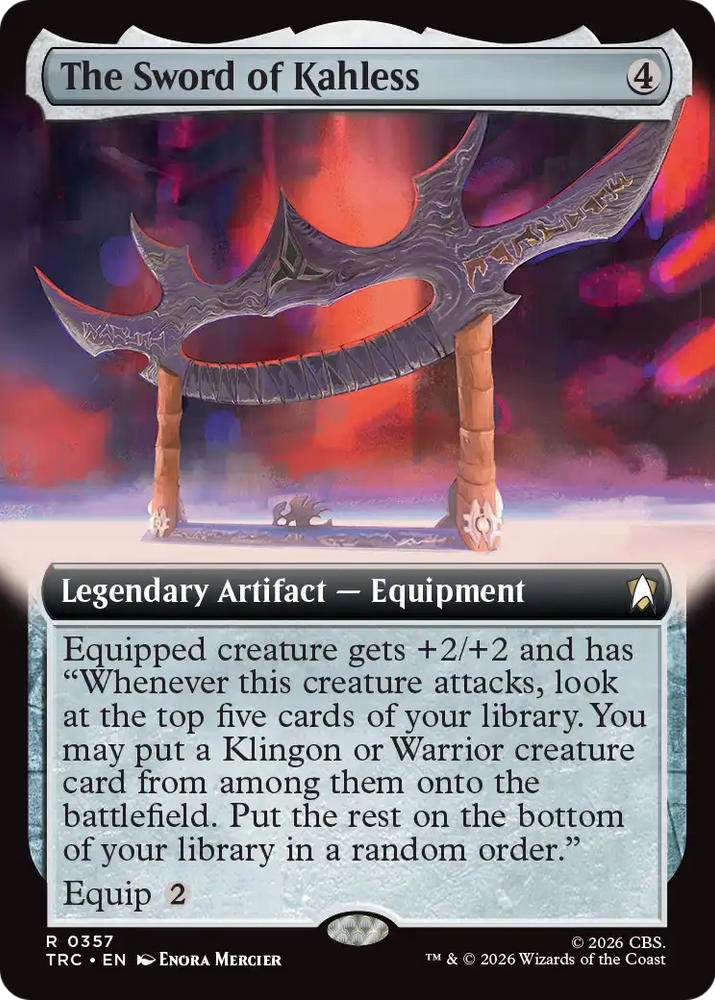 Ferocious Colonist (Extended Art) [Star Trek Commander] Magic: The Gathering