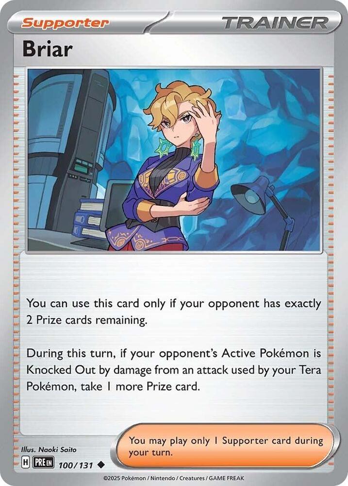 Briar (100/131) [Scarlet & Violet: Prismatic Evolutions] Pokémon
