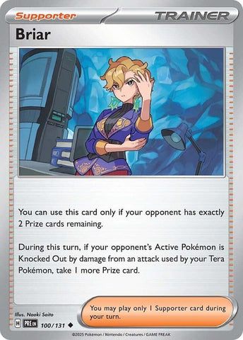 Briar (100/131) [Scarlet & Violet: Prismatic Evolutions] Pokémon