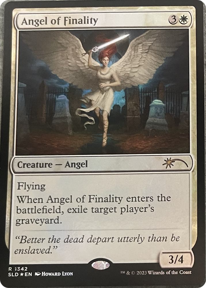 Angel of Finality [Secret Lair: Angels] Magic: The Gathering
