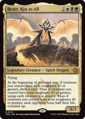Betor, Kin to All [Tarkir: Dragonstorm] Magic: The Gathering