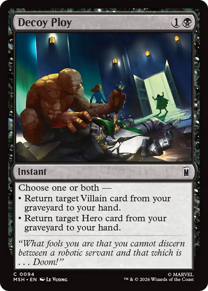 Decoy Ploy [Marvel Super Heroes] Magic: The Gathering