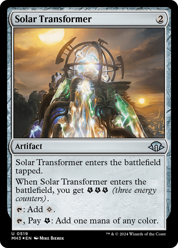Solar Transformer (Ripple Foil) [Modern Horizons 3] Magic: The Gathering