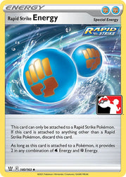 Rapid Strike Energy (140/163) [Prize Pack Series Two] Pokémon
