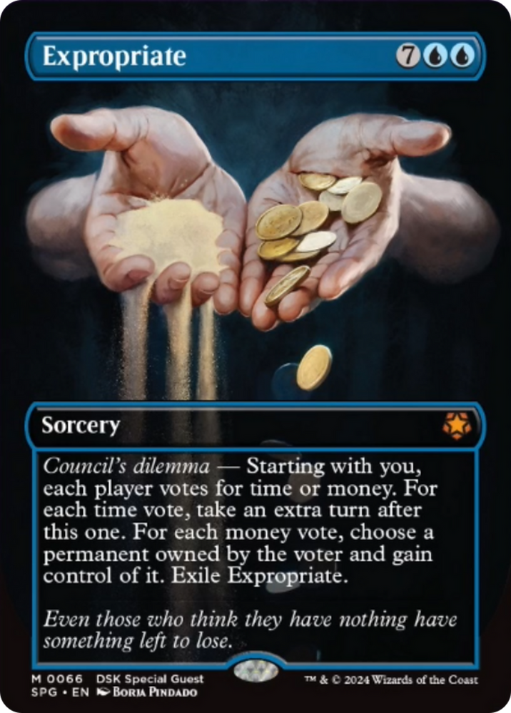Expropriate (Borderless) [Duskmourn: House of Horror Special Guests] Magic: The Gathering