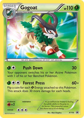 Gogoat (XY16) [XY: Black Star Promos] Pokémon