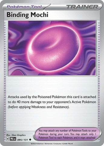 Binding Mochi (095/131) [Scarlet & Violet: Prismatic Evolutions] Pokémon