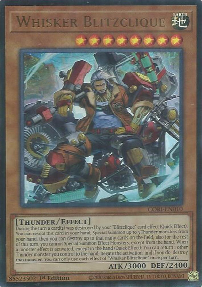Whisker Blitzclique [CORI-EN010] Ultra Rare Yu-Gi-Oh!
