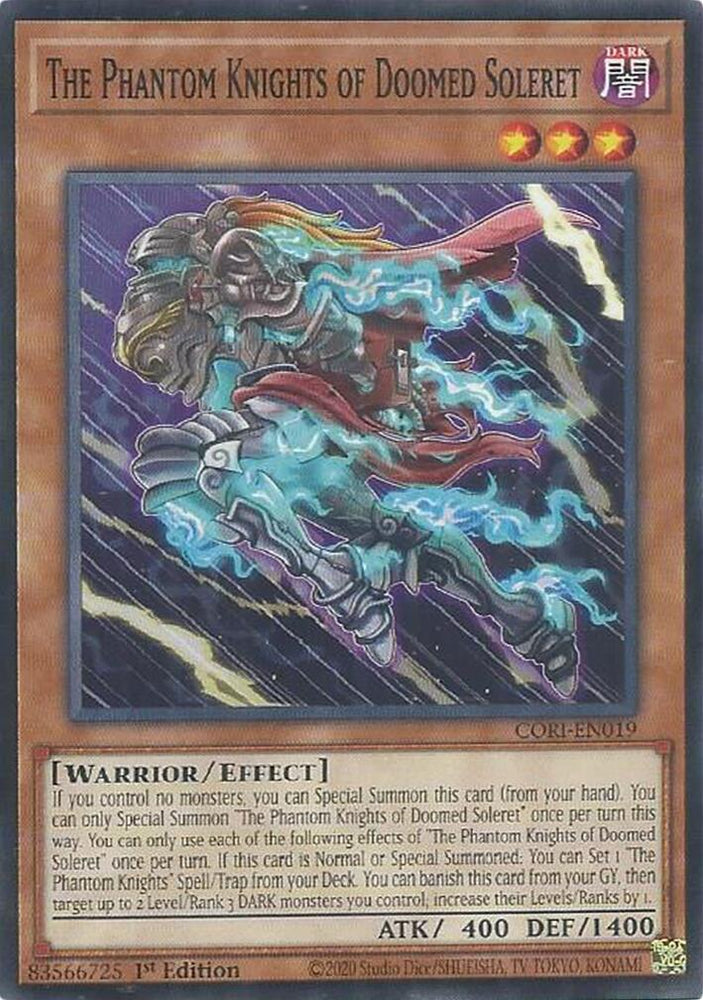 The Phantom Knights of Doomed Soleret [CORI-EN019] Common Yu-Gi-Oh!