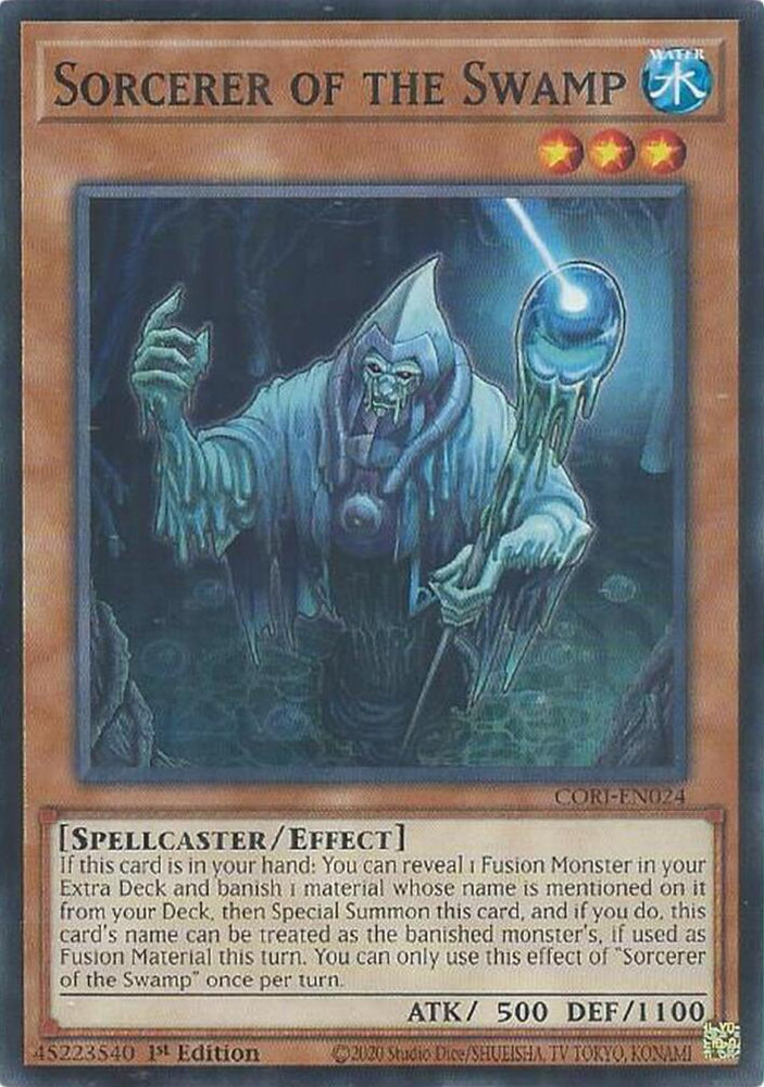 Sorcerer of the Swamp [CORI-EN024] Common Yu-Gi-Oh!