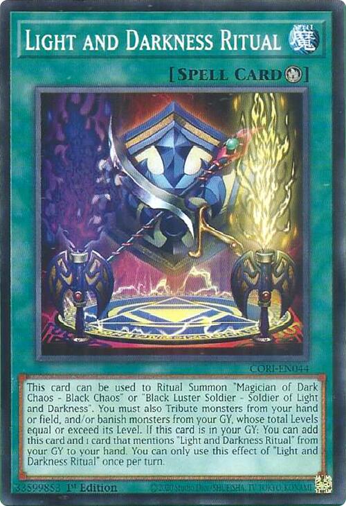 Light and Darkness Ritual [CORI-EN044] Common Yu-Gi-Oh!
