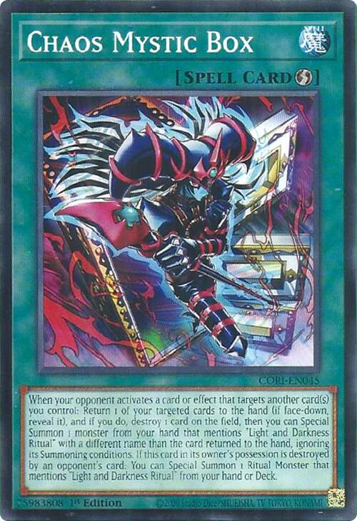 Chaos Mystic Box [CORI-EN045] Common Yu-Gi-Oh!