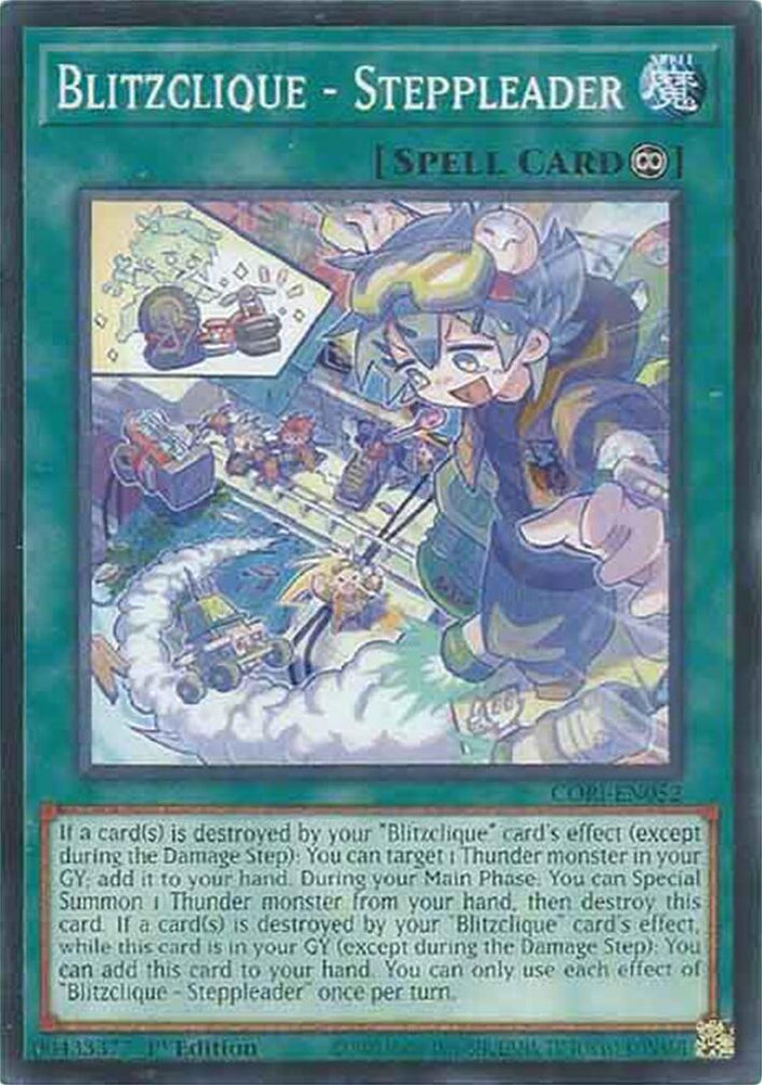 Blitzclique - Steppleader [CORI-EN052] Common Yu-Gi-Oh!