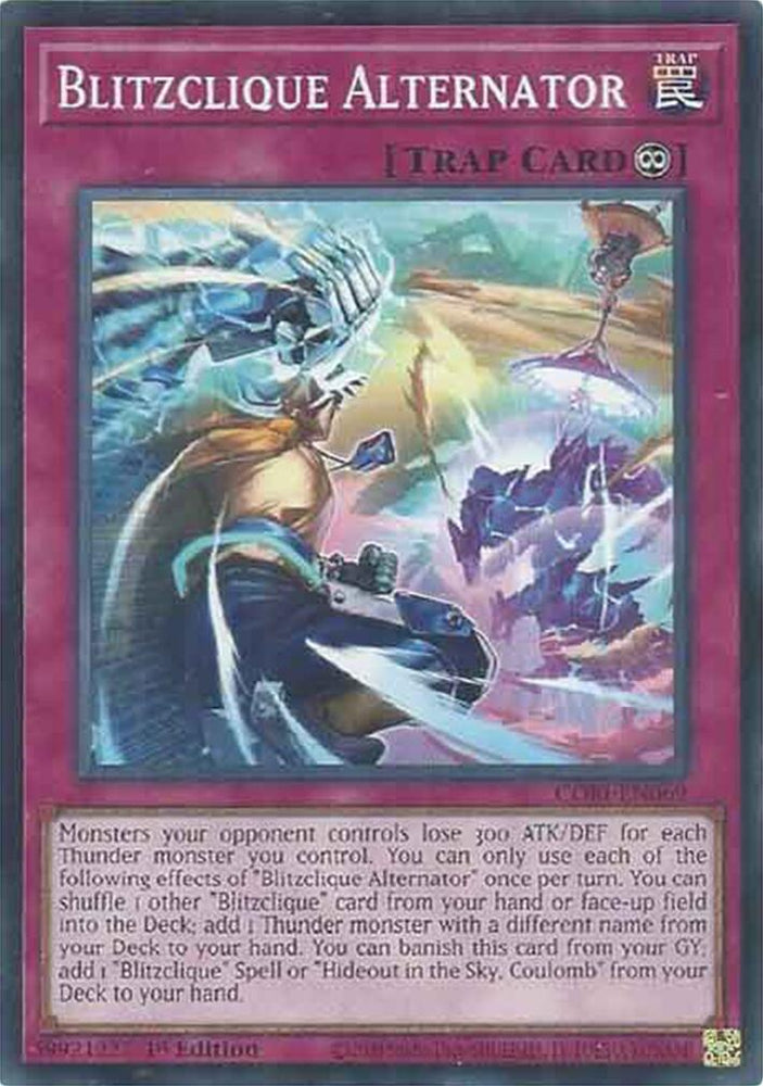 Blitzclique Alternator [CORI-EN069] Common Yu-Gi-Oh!