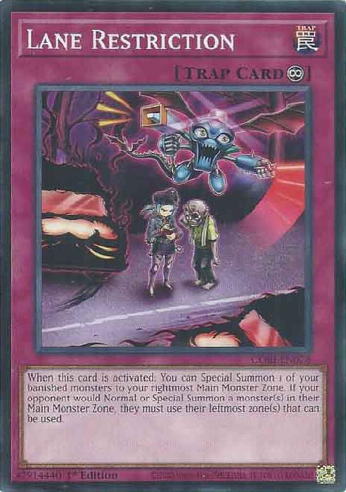 Lane Restriction [CORI-EN078] Common Yu-Gi-Oh!