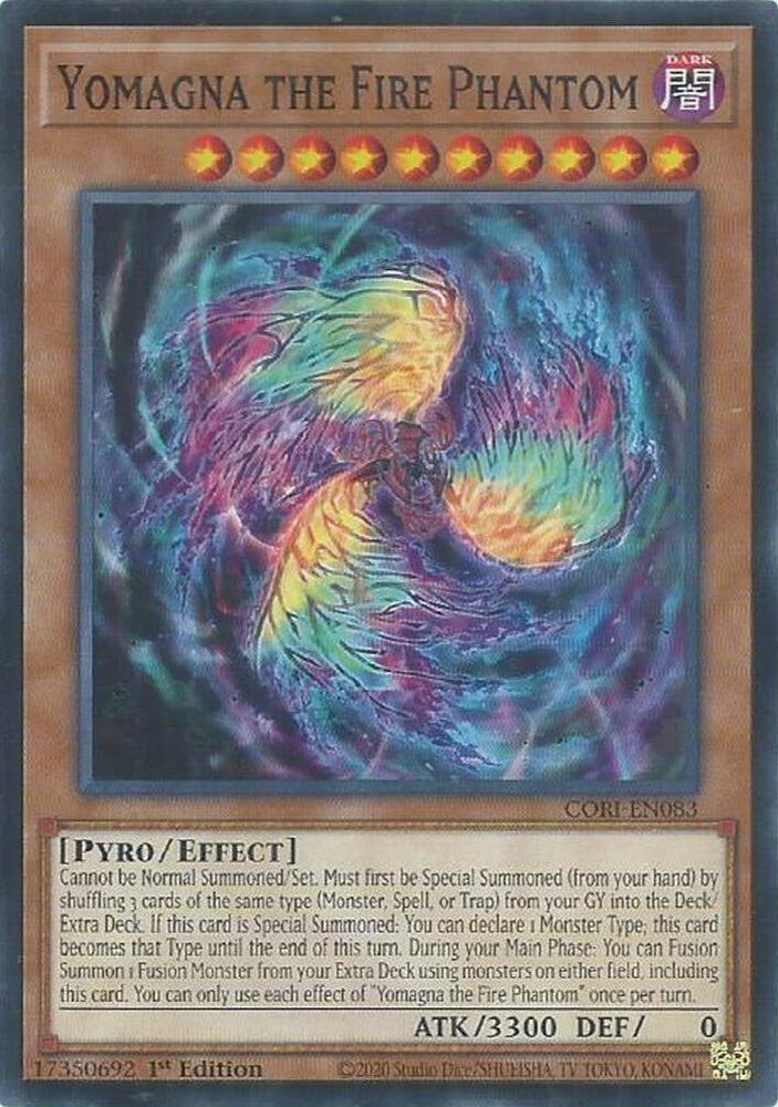 Yomagna the Fire Phantom [CORI-EN083] Common Yu-Gi-Oh!