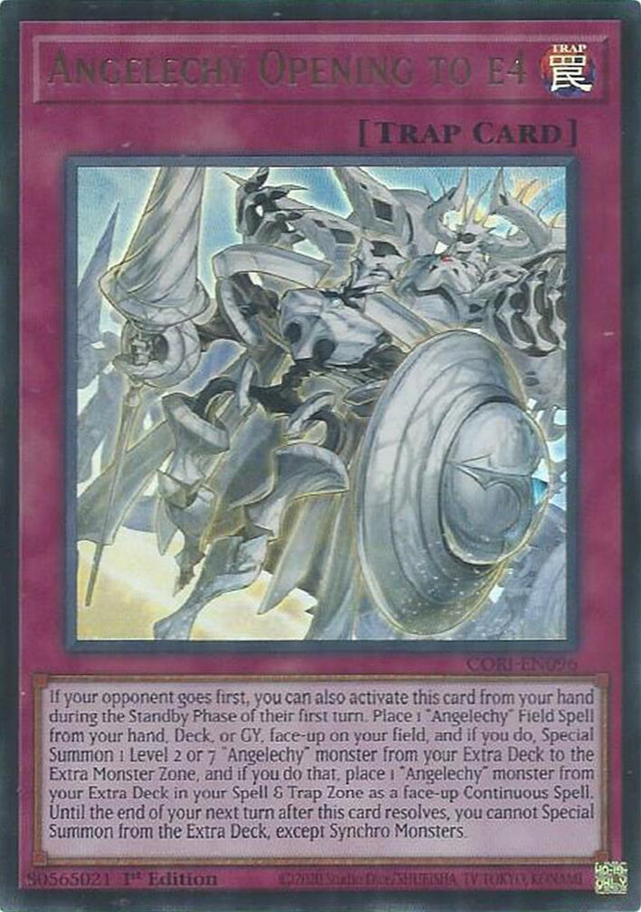 Angelechy Opening to e4 [CORI-EN096] Ultra Rare Yu-Gi-Oh!
