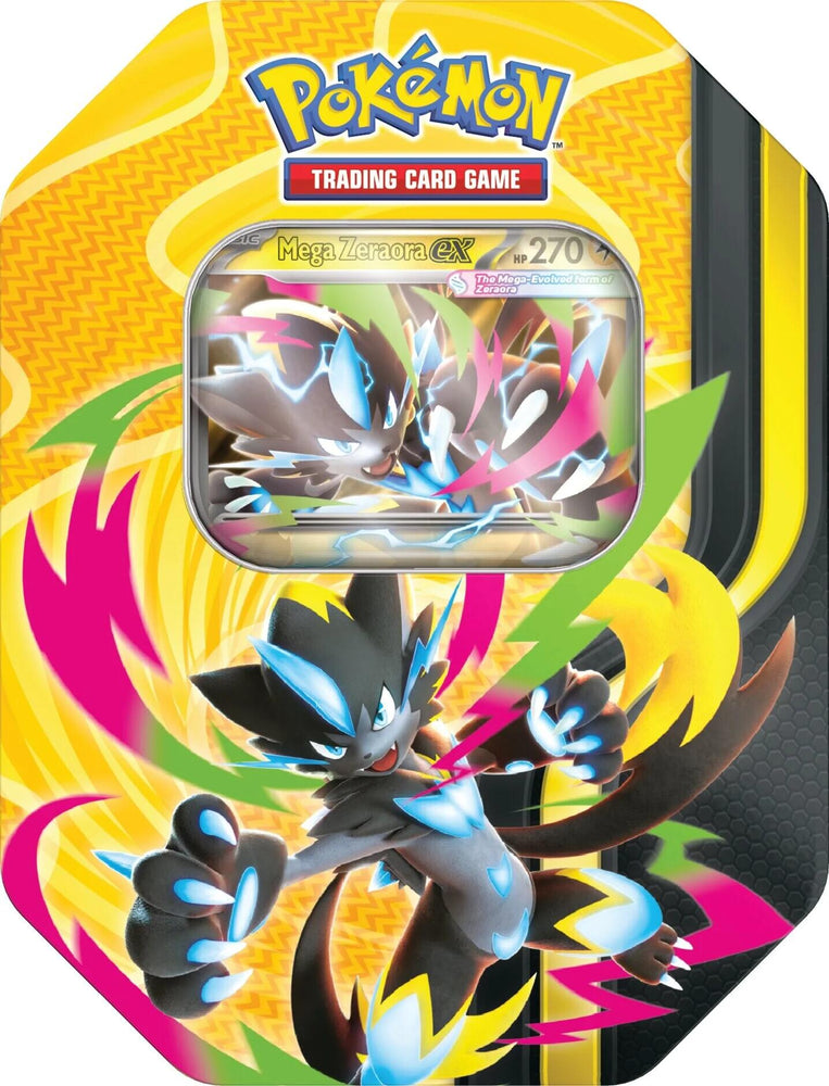 Mega Forces Tin [Mega Zeraora ex] Pokémon