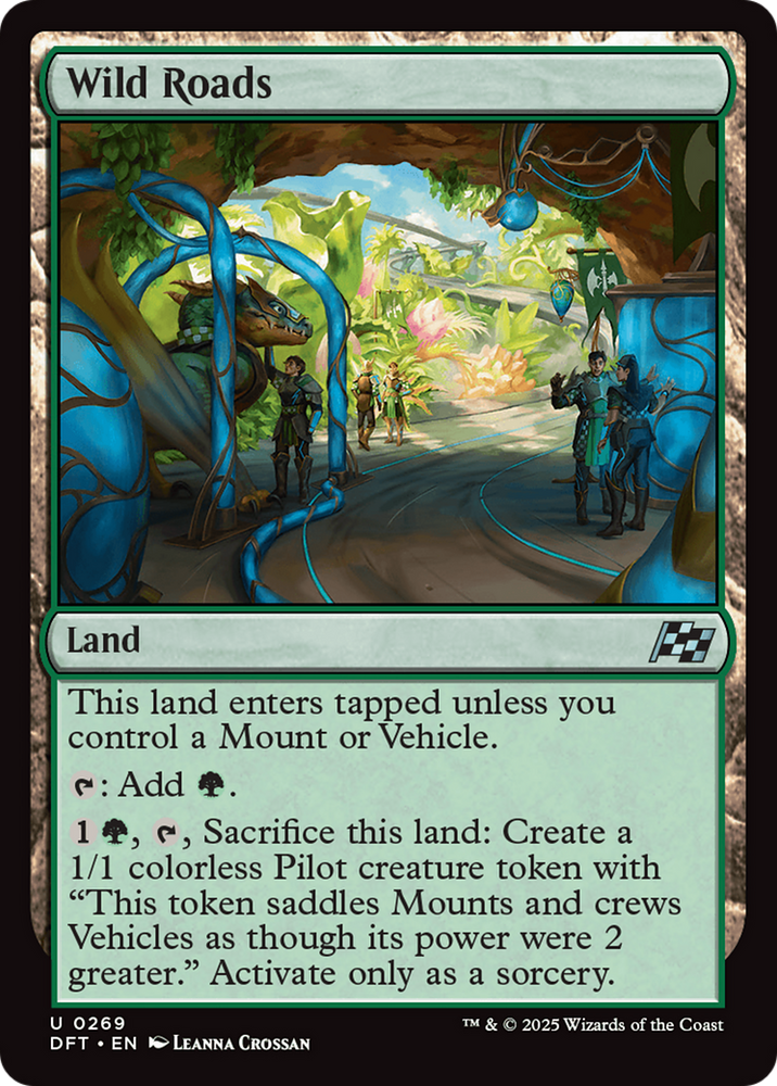 Wild Roads [Aetherdrift] Magic: The Gathering