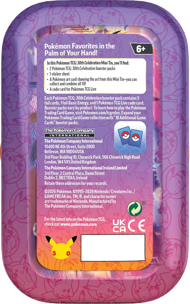 30th Celebration Mini Tin [Umbreon] Pokémon