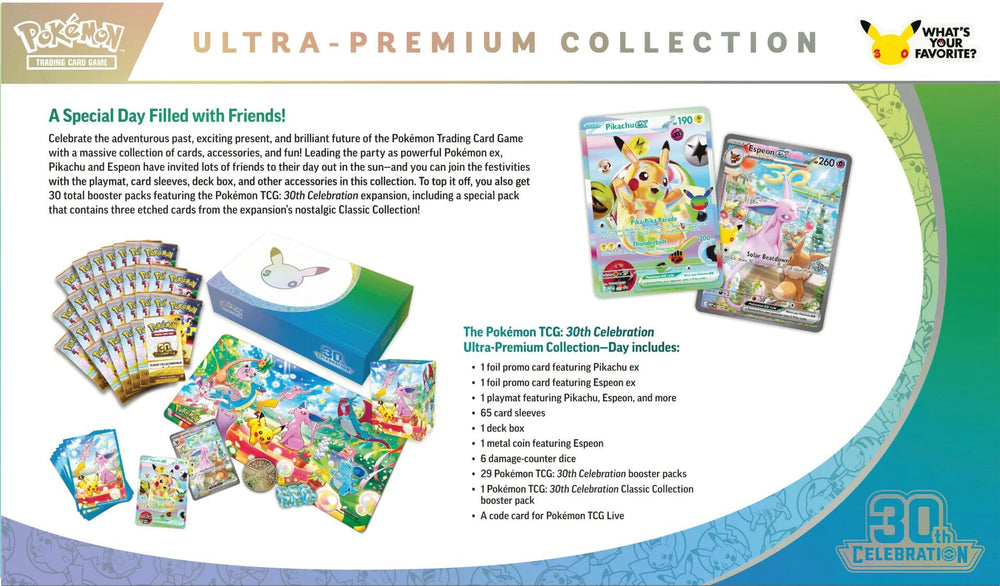 30th Celebration Ultra-Premium Collection [Day] Pokémon