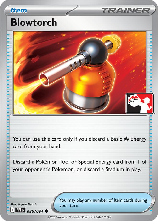 Blowtorch (086/094) [Prize Pack Series Nine] Pokémon