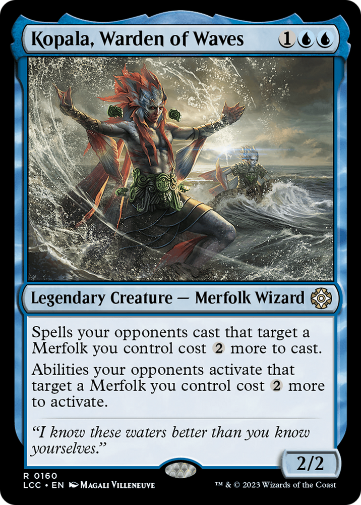 Kopala, Warden of Waves [The Lost Caverns of Ixalan Commander] Magic: The Gathering