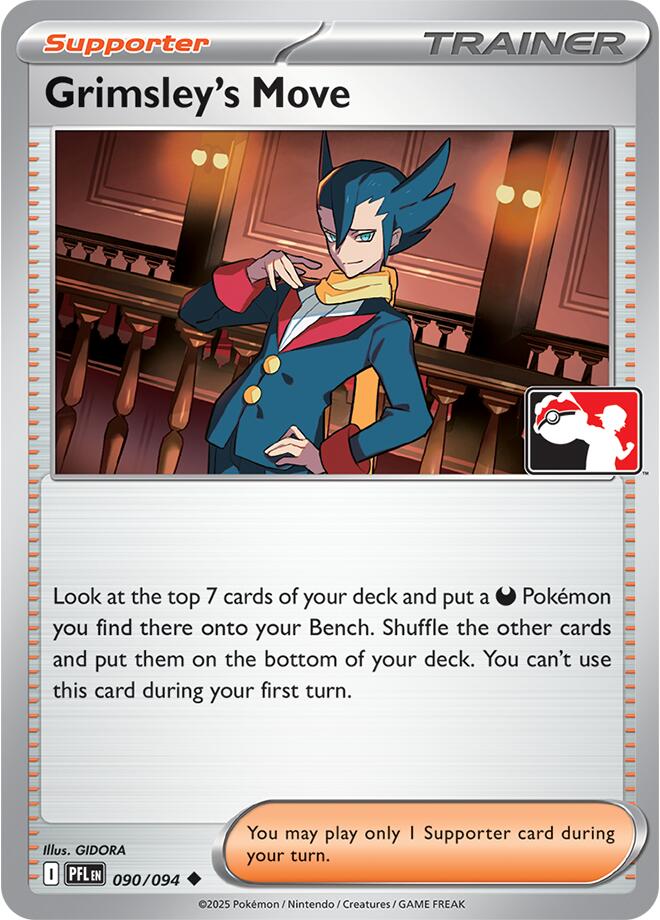 Grimsley's Move (090/094) [Prize Pack Series Nine] Pokémon